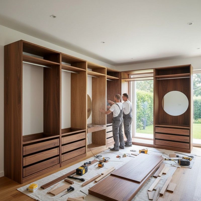 Builtin Cabinets Installation in Raleigh, NC