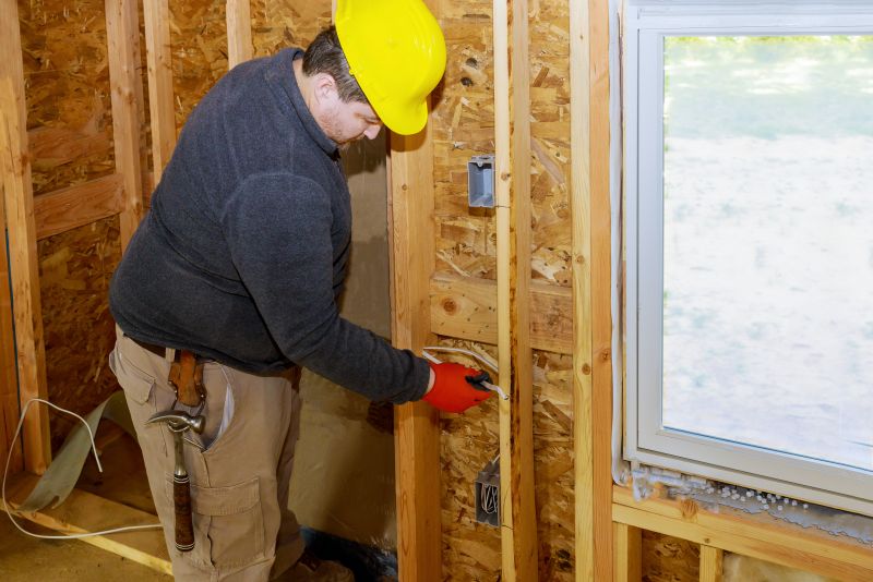 Built In Desk Installation