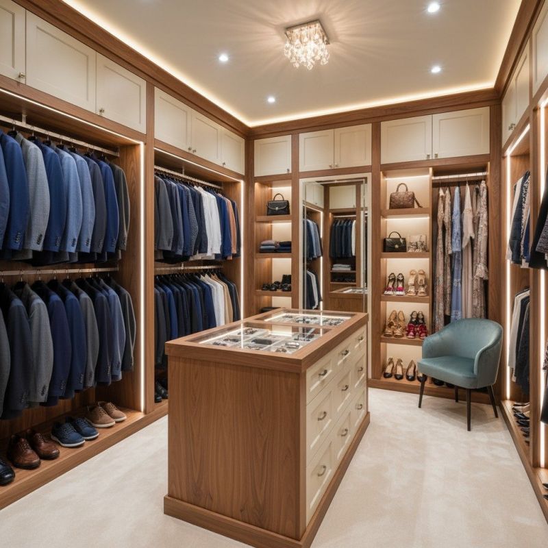 Walk In Closet Installation in Alexandria, VA